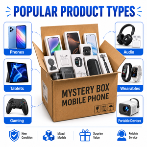 Caja Misteriosa de Teléfonos Móviles Usados, Electrónicos, Relojes de Pulsera para <span class=keywords><strong>Hombre</strong></span>, Altavoces, Baterías Externas, Venta al Por Mayor para Reventa, Envío Rápido - Product Image 2