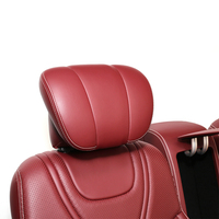 Personnalisé Rouge Luxe Van Chaise Vip Universel Siège De Voiture Mini Bus Siège Chine Électrique En Cuir Automobile Plaque En Acier + Tuyau En Acier