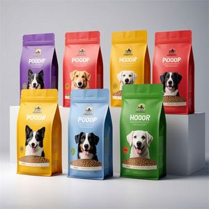 ถุงพลาสติกบรรจุอาหารสัตว์เลี้ยงแมวฐานแบนขนาดใหญ่500ก. 1กก. 2.5กก. 10กก. 15กก. 20กก. - Product Image 4