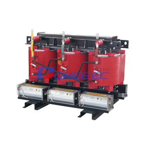 หม้อแปลงไฟฟ้าแห้งแบบสาม500kVA เป็นมิตรกับสิ่งแวดล้อม220/380V อลูมิเนียมม้วนเรซินฟลายแบ็คโทโพโลยี IEC - Product Image 1