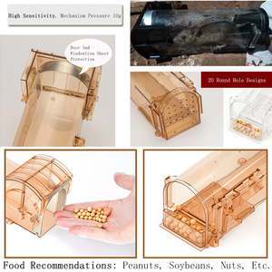 Jaula de plástico para ratones, trampa inteligente para roedores, para interior y exterior, No mata a los ratones - Product Image 5