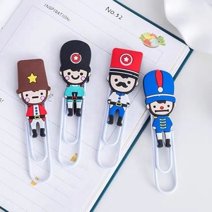 Tùy Chỉnh Khuyến Mại Quà Tặng Cao Su Bookmark Khác Nhau Đáng Yêu Thiết Kế Mềm PVC Nhân Vật Kẹp Giấy - Product Image 3