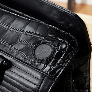 Sac à main bandoulière personnalisé en cuir véritable pour femme, motif <span class=keywords><strong>crocodile</strong></span> - Product Image 6