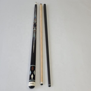 Queues de billard radiales Jassinry, longueur 142 cm, pointe de 12 mm, en bois d'érable avec 2 queues (fût en <span class=keywords><strong>carbone</strong></span> + bois), queues de billard - Product Image 2