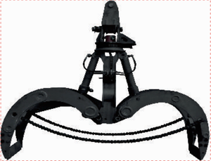 Benna a Conchiglia Sigillata con Rotazione a 360 Gradi per Movimentazione Materiali su Escavatore in Porto - Product Image 6