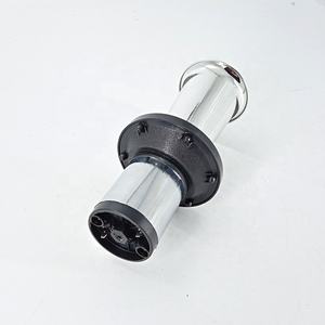 Klaxon d'air 12V vintage Ah-oo-gah pour voiture, bateau, moto, fourgonnette, camion classique, tweeter argenté 120dB certifié CE en plastique - Product Image 3