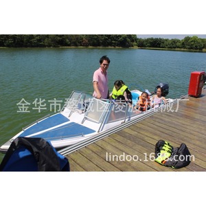 Bateau rapide Lindoo en fibre de verre, 6 places, durable pour les lacs et les rivières - Product Image 4