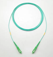Aquatique Turquoise 1.6mm 3.5m FTTH Drop Cable G657A2 Fibre Optique Patchcord Pigtail Sc/APC Telecom Power Garter