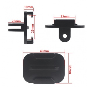 อะแดปเตอร์อลูมิเนียมอัลลอยแบบปลดออกได้อย่างรวดเร็วสำหรับกล้อง GoPro Insta360เมาท์ X3เดียว - Product Image 3