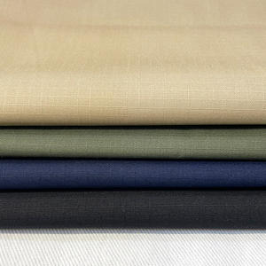 قماش مطاطي 21*16+70D من البوليستر والقطن 220gsm قماش منسوج مقاوم للماء - Product Image 1