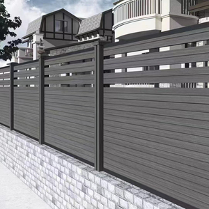 Clôture en plastique à <span class=keywords><strong>prix</strong></span> de gros pour jardin, avec dimensions et pente personnalisables, idéale pour enclos pour chiens - Product Image 1