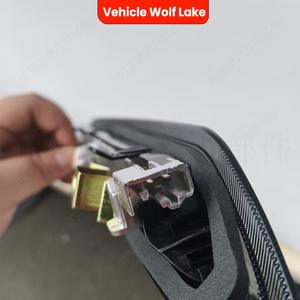 Luz de Freno Elevada Negra de ABS para Volkswagen Polo 9N 9N4, Pieza de Repuesto para Actualización/Modificación 2002-2010 - Product Image 2