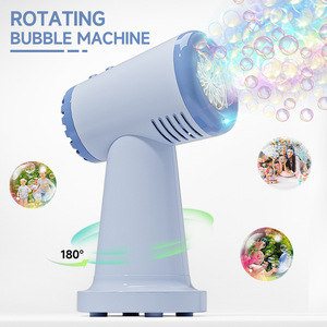 Souffleur à bulles rotatif à 13 trous - Jouet à bulles électrique multicolore pour enfants Cadeaux de plein air et de festival - Product Image 2