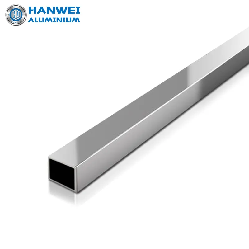 Aluminum Square Tube Extruded Rectangular Tubes Pipes Price per kg