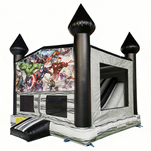 <span class=keywords><strong>Castillo</strong></span> Inflable de PVC Comercial con Diseño de Princesa, Colores Personalizados, Impresión Digital, 1 Año de Garantía, Fácil de Usar - Product Image 2
