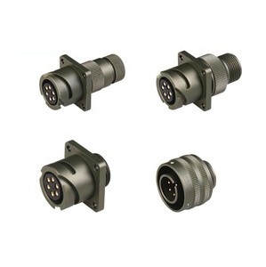 Connettore Maschio VG95234 <span class=keywords><strong>DIN</strong></span> 10A a 6 Pin a Baionetta IP67/IP68 per Settore Automobilistico MIL-C - Product Image 1