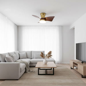 Moderne plafondventilator met verlichting, metaal, ABS, acryl, LED, rechtstreeks van de fabriek, groothandelsprijs, nieuwe Breeze <span class=keywords><strong>Lux</strong></span> plafondventilator met verlichting - Product Image 2