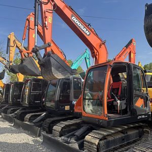 Miniexcavadora Doosan DX75 de 7,5 toneladas usada en Corea del Sur con bomba de motor y motor-Horas DE TRABAJO bajas Certificado EPA CE - Product Image 1