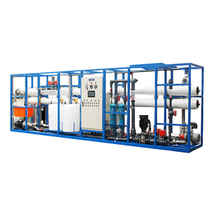Système de traitement des eaux souterraines Usine de dessalement d'eau de mer produisant de l'eau salée potable avec composant moteur
