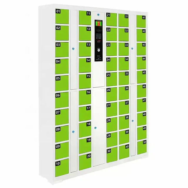 Customized Steel Electronic Multiple Colors Public Cell Phone Charging Storage Locker