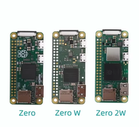 Komputer Raspberry Pi Zero 2W Kit Papan Pengembangan Quad-Core 64-Bit SoC Cortex-A53 CPU 1GHz untuk Raspberry Zero Nirkabel