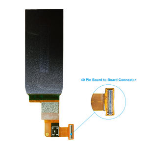 小型2インチAMOLEDディスプレイ 240x536 IPSバーOLEDスクリーン MIPI 40ピンストライプLCDディスプレイ 1.91インチOLEDパネル カスタムタッチパネル - Product Image 5