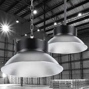 Fabbrica Ufo Led ad alta baia luce 100w 150w 200w 250w 300w magazzino baldacchino luci ad alta baia lampade industriali