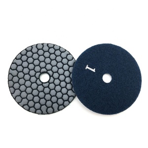 Durable Liant Résine Flexible 4 "100mm Diamant Tampons <span class=keywords><strong>de</strong></span> Polissage À Sec Disque Abrasif pour Carreaux <span class=keywords><strong>De</strong></span> Granit En Marbre - Product Image 5