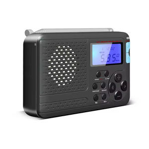 Radio Retro AM/FM de Banda Completa con Pantalla LCD, Radio de Onda Corta para Personas Mayores con Función de Despertador - Product Image 2