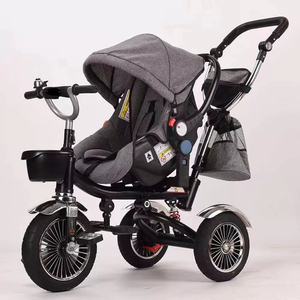 Jouets de haute qualité pour enfants 2022, tricycle bébé avec panier - Product Image 2
