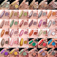 Palette de fards à paupières métalliques rose doré pour mariée, vente en gros, marque privée, végétalien, sans cruauté, fard à paupières pailleté