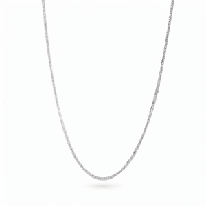 Luxury Adjustable Smooth White Pt950 Fine <b>Rope</b> <b>Chain</b> Necklace Unisex Premium Long Lasting Platinum Jewelry - Product Image 5