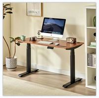 Fournisseur de bureaux de direction réglables en hauteur, bureau de travail réglable, bureau d'ordinateur électrique avec grand plateau pour bureau de direction