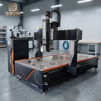 Fresadora CNC de 4 Ejes Rongchi de Alta Resistencia para Grabado Estereoscópico 3D, Decoración de Muebles, Procesamiento de Moldes con Mesa Giratoria