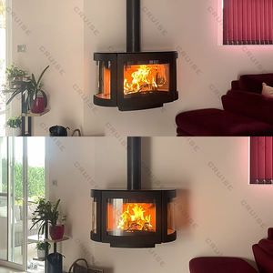 Crucero interior decorativo sin humo respetuoso con el medio ambiente <span class=keywords><strong>etanol</strong></span>/estufa de madera Buning 900-585-2500mm chimenea suspendida - Product Image 3