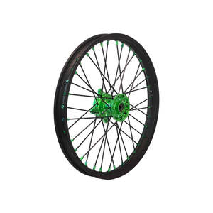 Nrteam Kawasaki KX 250 06-08 ruota anteriore CNC in lega di alluminio mozzo ruota con 36 fori cerchi ruota moto - Product Image 1