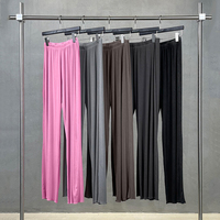 Pantalon de jogging large côtelé uni pour femme – Coupe décontractée et ample, style streetwear sportif, qualité supérieure