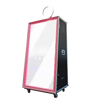 Intelligente Bedienung Video Booth New Magic Mirror Photo Booth Klein mit Software für Teil