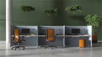 Stasiun kerja kantor Modern Modular meja komputer sederhana harga pabrik
