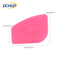 DCHOA Mini Lil Chizler Raclette pour film vinyle et film pour vitres, outil de pose automobile
