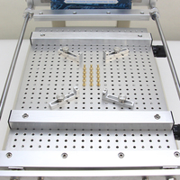 Impresora de Pasta de Soldar de Alta Precisión Sin Marco PTR-C300, Máquina de Escritorio para Serigrafía Manual de PCB 300x400mm para Producción de PCB