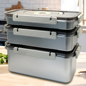 Large Capacity Crisper Outdoor Travel Heating Portable 2.1-3L Fruit <strong>Freezer</strong> Food Storage <strong>Box</strong> with Plastic Lid - Product Image 2
