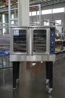 Four à convection commercial, four à air chaud avec porte en verre et roulettes pour boulangerie, pâtisserie, gâteaux, poulet rôti, restaurant