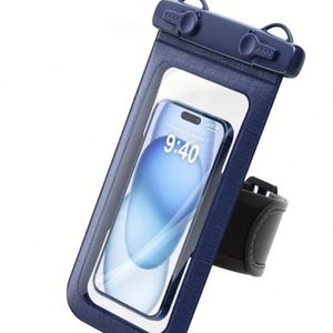 Étui de téléphone étanche grande capacité en PVC+ABS pour ceinture de sport, protection jusqu'à 30m de profondeur, sac d'extérieur transfrontalier avec fonctionnalités écran tactile - Product Image 2