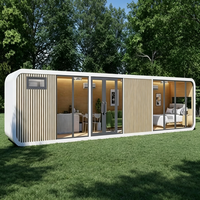 Apple Cottage – Maisons miniatures préfabriquées modernes et populaires pour l'extérieur, bureaux mobiles, pods de travail, maisons conteneurs