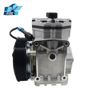 Compresseur de climatisation automobile 12V, compresseur de climatisation de voiture 8pk 160mm, compresseur de climatisation pour Aveo - Product Image 4