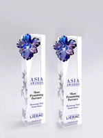Trophée en cristal personnalisé avec logo et couleur sur mesure, design floral créatif en verre, récompenses pour équipes de championnat, réunion annuelle, excellence