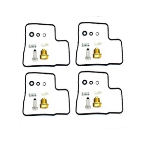 Compatible con XL650V <span class=keywords><strong>XL</strong></span> <span class=keywords><strong>650</strong></span> <span class=keywords><strong>V</strong></span> Transalp 2000-2006 XL650 <span class=keywords><strong>V</strong></span> Kit de reparación de carburador de motor piezas de asiento de aguja flotante - Product Image 2