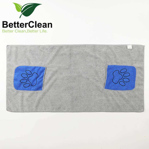 Toalla de Baño de Microfibra para Mascotas, Secado Rápido, Absorbente, Sin Pelusas, Suave y Gruesa, para Bañar Cachorros, Ducha y Viajes - Product Image 2