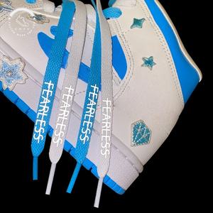 Nouveaux lacets réfléchissants imprimés pour chaussures de sport de course, lacets athlétiques en polyester colorés de 8 mm, lacets décontractés pour baskets - Product Image 4